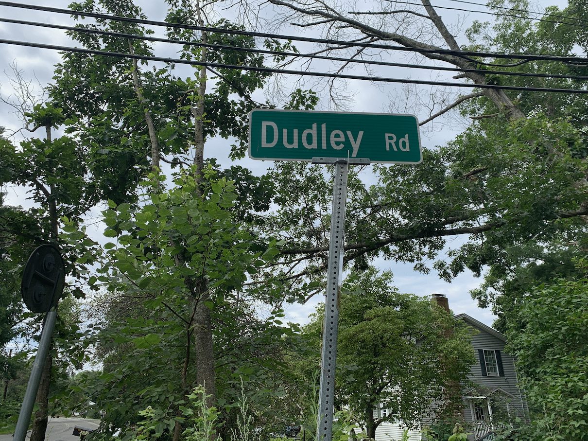 One of the many shots I took of the street sign. One of which would become the cover of the book.